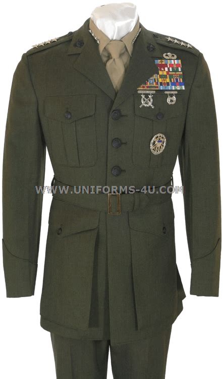 USMC MALE OFFICER SERVICE UNIFORM ("A," "B," AND "C")