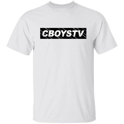 Cboystv Merch Cboystv Slashed Gray T-Shirt - Spoias