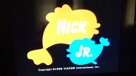 Nick Jr Fish Logo (1996) - YouTube