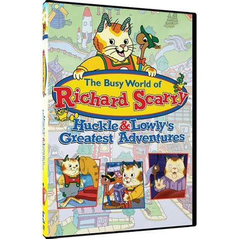 The Busy World of Richard Scarry: Huckle & Lowly's Greatest Adventures ...