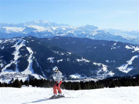 Skiing in the French Alps | Mountains and rivers