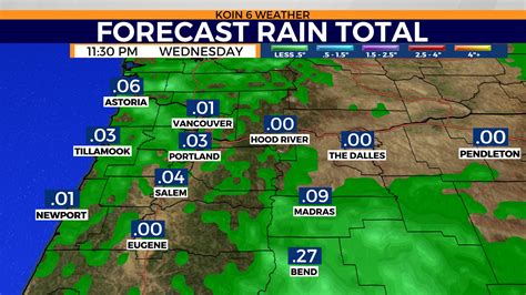 Wednesday: Round of thunderstorms for central Oregon | KOIN.com