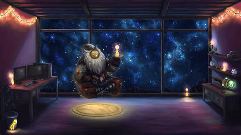 Digital art commission I just finished, Bard, Meeps and a custom room ...