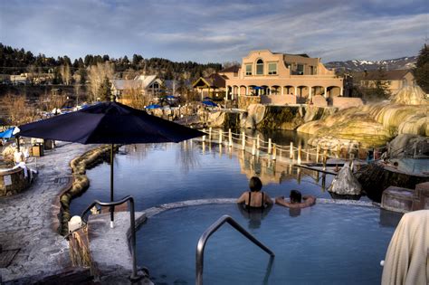 Pagosa Springs, Colorado is famous for its wonderful Hot Springs.