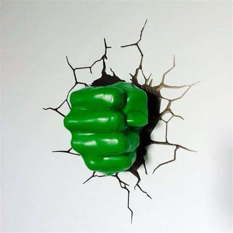 Hulk SMASH wall light Hulk Smash, Kids Room, Wall Lights, Novelty Christmas, Christmas Ornaments ...