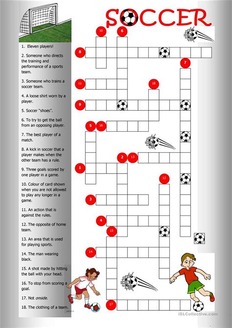 Football Crossword Puzzle Printable | Printable Crossword Puzzles