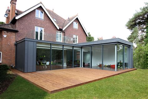 Minimal Windows in House Extensions | Slim Frame Sliding Glass Doors - Minimal Windows