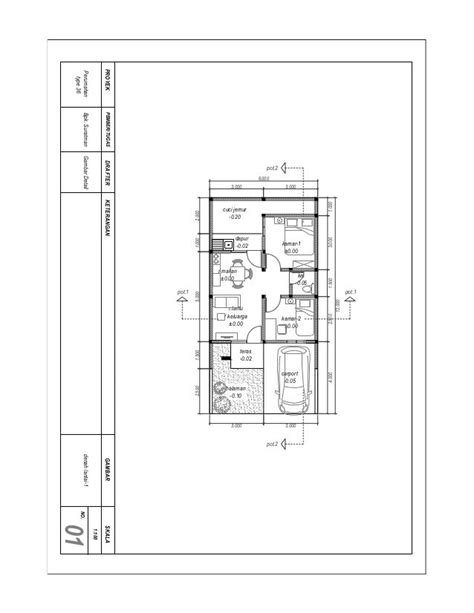 Gambar Kerja Rumah Lengkap – cabai