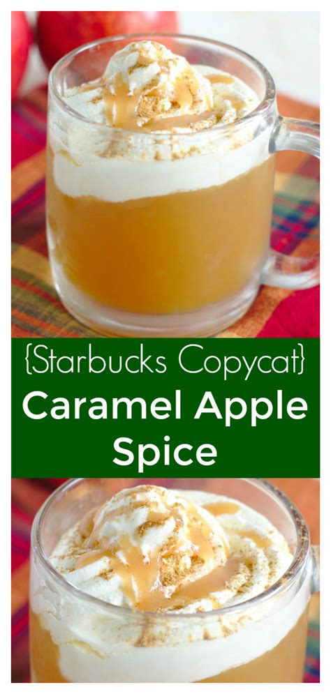 Caramel Apple Spice (Starbucks Copycat) – Snacks and Sips