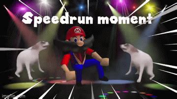 mario speedrun moment smg4 - Imgflip