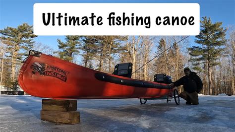 Ultimate fishing canoe set up! - YouTube