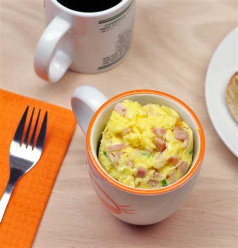 Microwave Farmers Omelet (In A Cup) Recipe | MrBreakfast.com