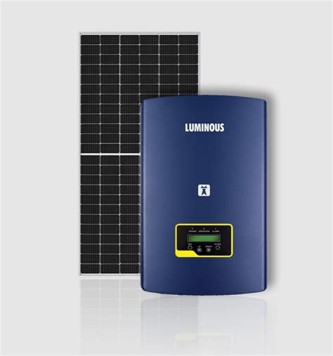 What are the components of an on grid solar system?