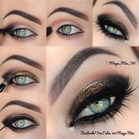 Top 10 Amazing Black Eye Makeup Tutorials - Pretty Designs