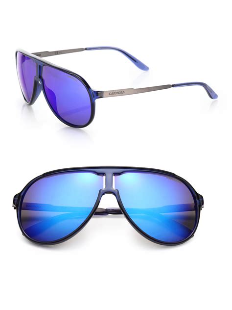 Mens Blue Lens Aviator Sunglasses | www.tapdance.org