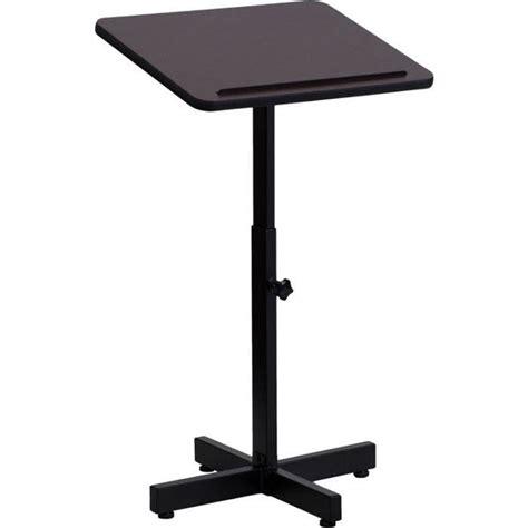 Adjustable Height Metal Lectern | EventStable.com