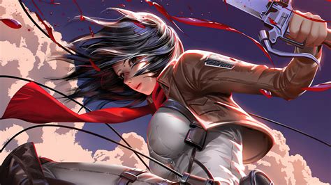 Mikasa Ackerman 4K, Short Hair, Mikasa Ackerman, HD Wallpaper | Rare Gallery