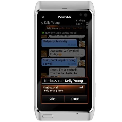 Nimbuzz 3.01 Now Available for Nokia Symbian Phones