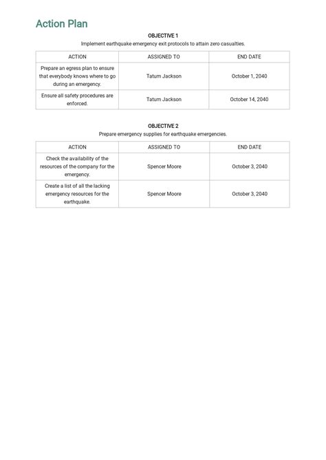 Emergency Exit Plan Template in Google Docs, Word | Template.net