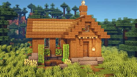 Small House Minecraft Spruce - Pixel Art Grid Gallery