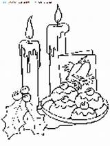 christmas dinner coloring Book Pages To Print  Free sketch template