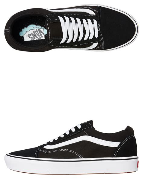 Vans Womens Comfycush Old Skool Shoe - Black | SurfStitch