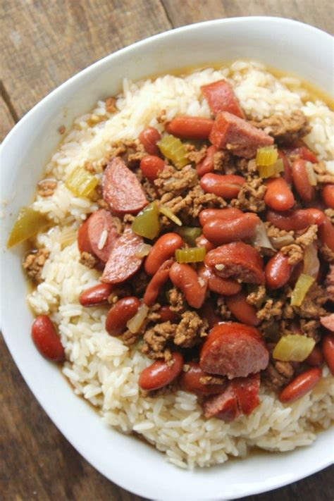 Louisiana Red Beans and Rice ~ Simple Sweet Recipes