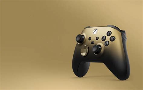 Manette sans fil Xbox – édition spéciale Gold Shadow