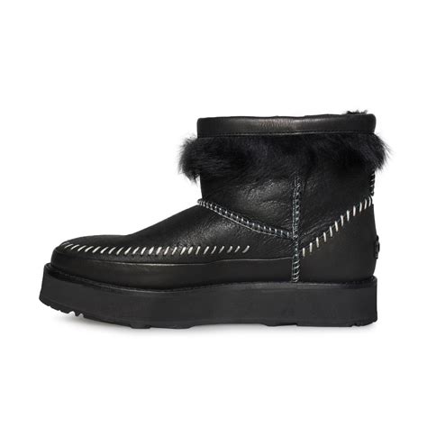 UGG Fluff Punk Boot Black - Women's – MyCozyBoots