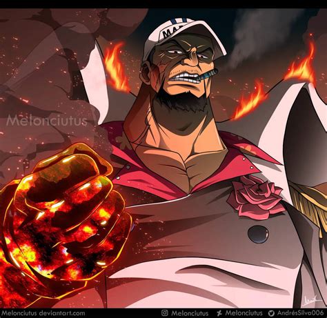 One Piece Fanart - Sakazuki/ Akainu by Melonciutus on DeviantArt