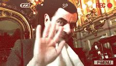 Wave Mr Bean GIF – Wave Mr Bean Rowan Atkinson – discover and share GIFs