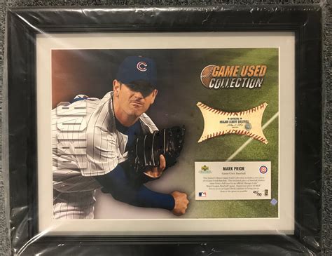 Mark Prior Cubs Game-Used Collection UDA