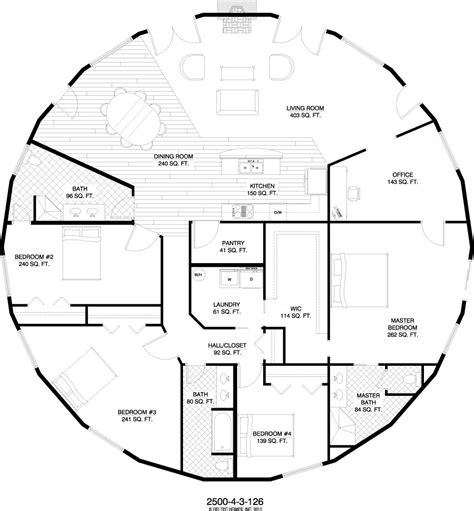 Circular Building Floor Plan - floorplans.click