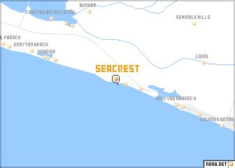 Seacrest (United States - USA) map - nona.net