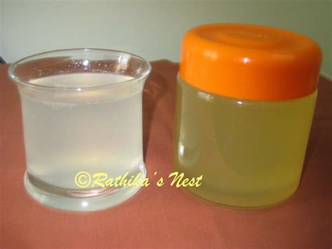 Rathika's Nest: Lemon Juice Concentrate (எலுமிச்சம் பழச்செறிவு)