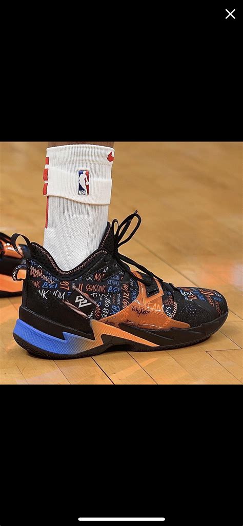 Russell Westbrook game shoe’s for his return to OKC. Loyalty! : r/Thunder