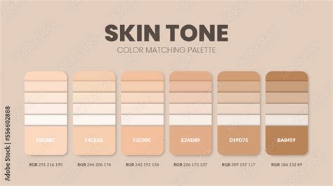 Skin Tone Color Code Rgb - Infoupdate.org