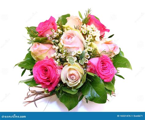 Pink Roses Bouquet Royalty Free Stock Image - Image: 16531476