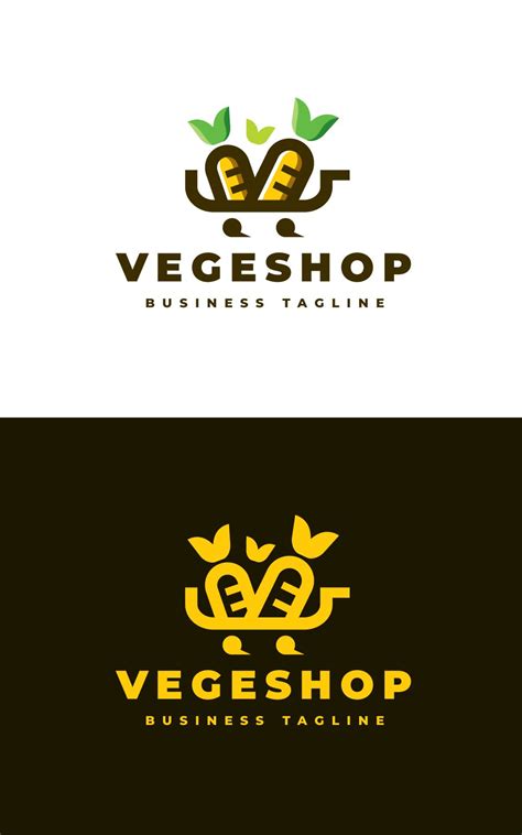 Vegetable Shop Logo Template by Ardies | Codester