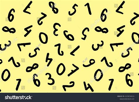 Template Image Keyboard Symbols Set Numbers Stock Illustration ...