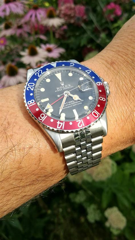 Rolex GMT Master Pepsi from 1968 | Rolex, Vintage rolex, Vintage watches