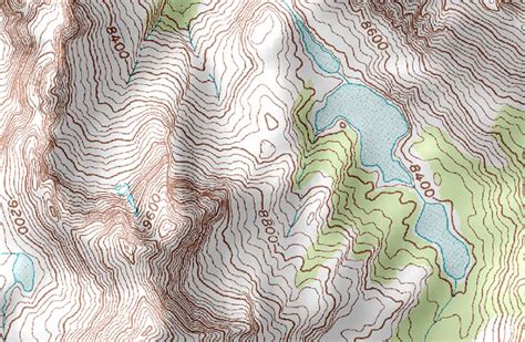 Brittany's Sample Map Catalog : Topographic Map