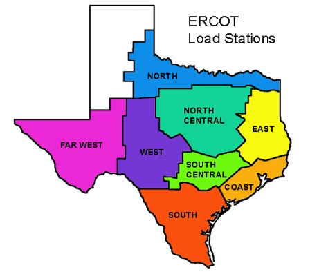 Ercot Map Of Transmission Lines