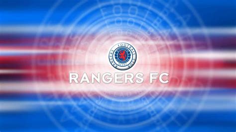 Rangers FC Logo In Blue Red Circle Background HD Rangers FC Wallpapers ...