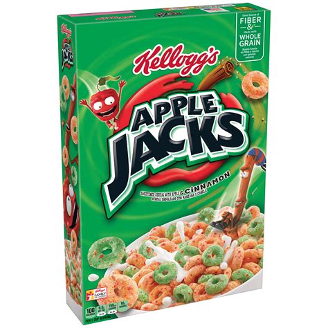 Kellogg's Apple Jacks, Breakfast Cereal, Original, 12.2 Oz - Walmart.com