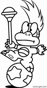 24 Free Printable Koopalings coloring Pages Easy To Print From Any  sketch template
