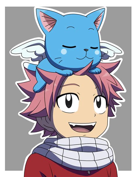 Natsu and Happy Fairy Tail by fer-gon on DeviantArt