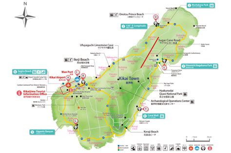 KIKAIJIMA MAP | Travel Tips | DISCOVER KAGOSHIMA｜Official Travel Guide