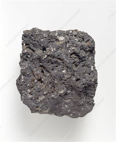 Agglomerate rock specimen - Stock Image - C016/4936 - Science Photo Library