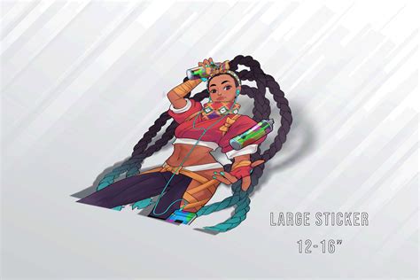 Kimberly (SF6) Large Sticker – Vinyl Labz